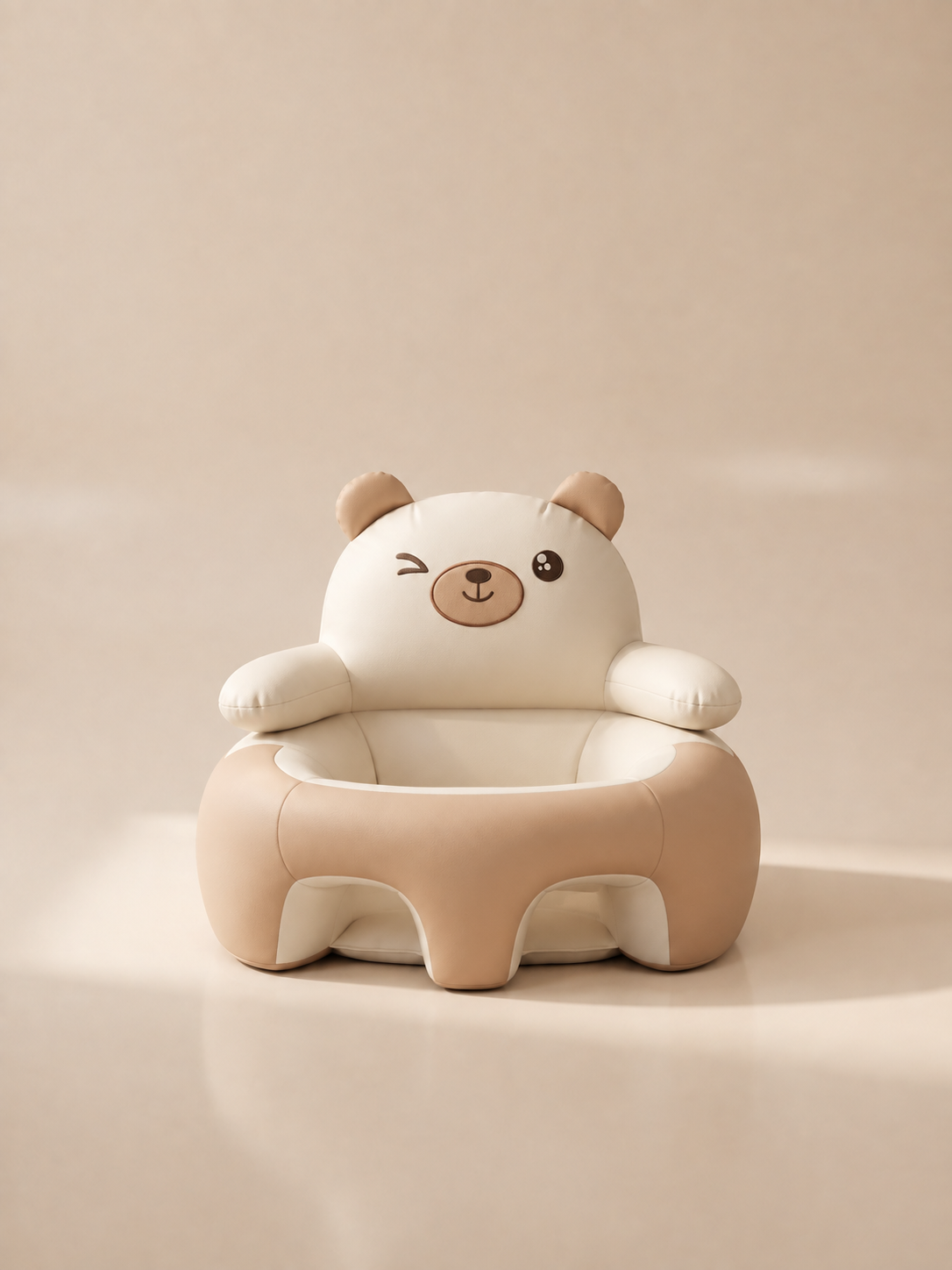 Cute Bear Baby Floor Seat