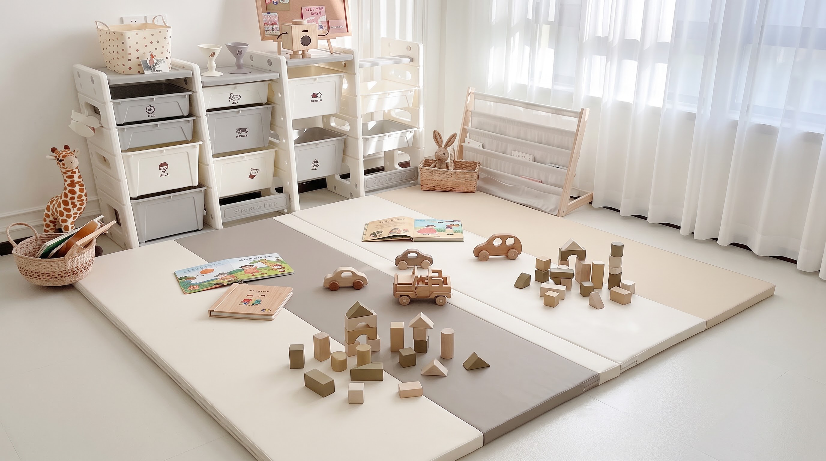 PU Leather Foldable Baby Play Mat